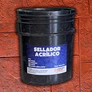 Sellador acrilico Pisos de concreto